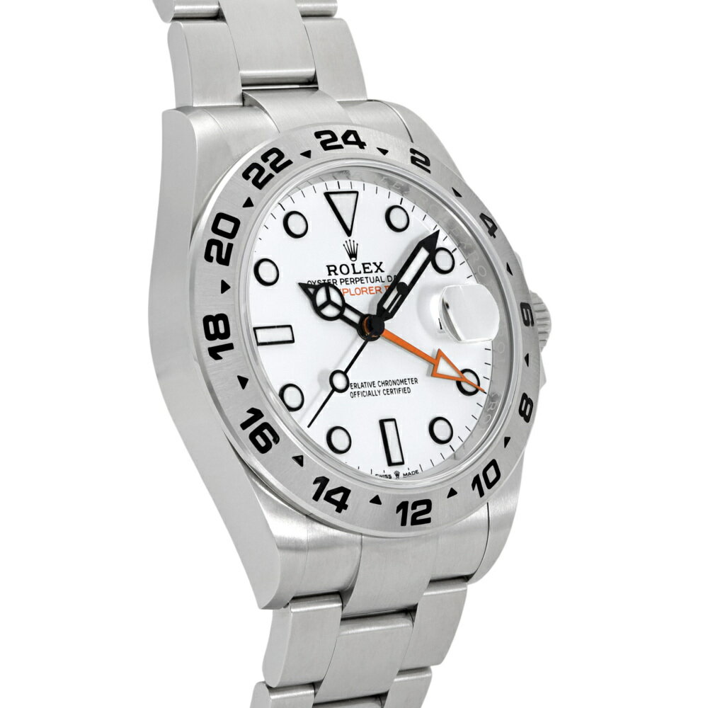 ロレックス ROLEX エクスプローラーII 226570 ホワイト文字盤 新品 腕時計 メンズ