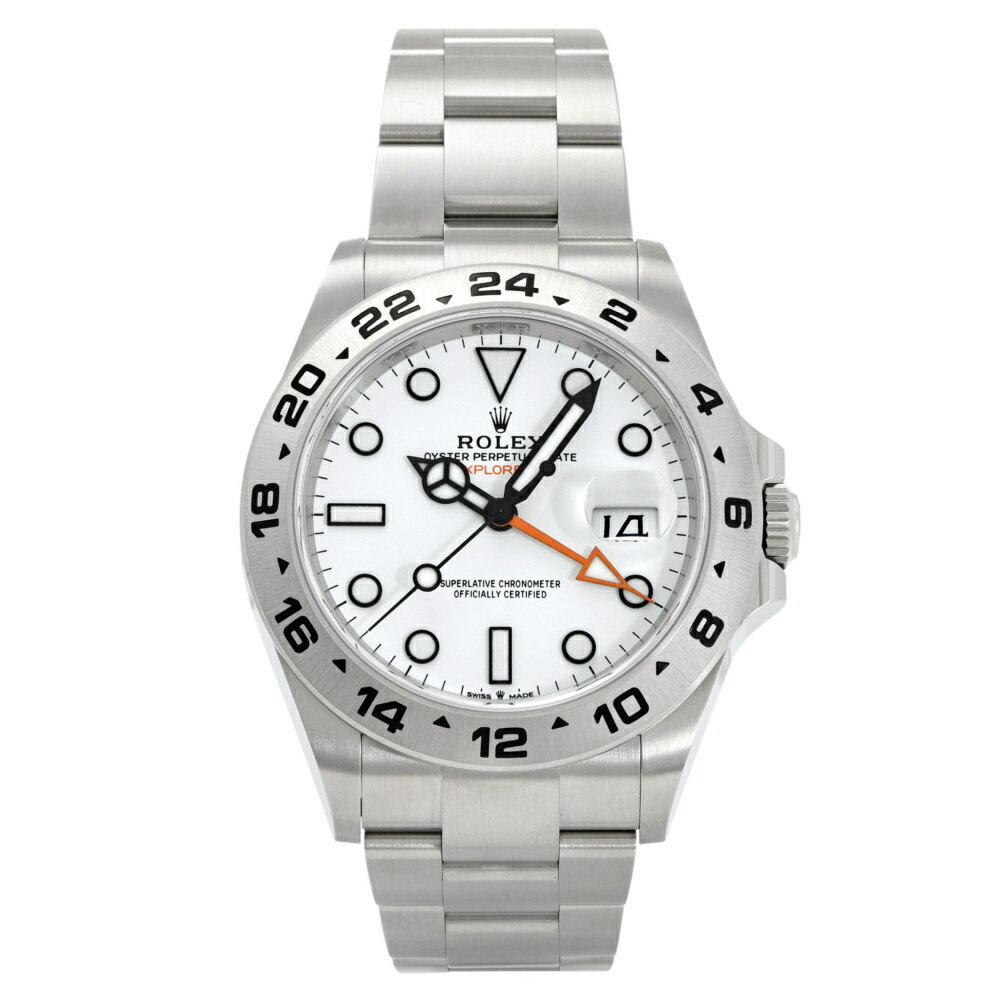 ロレックス ROLEX エクスプローラーII 226570 ホワイト文字盤 新品 腕時計 メンズ