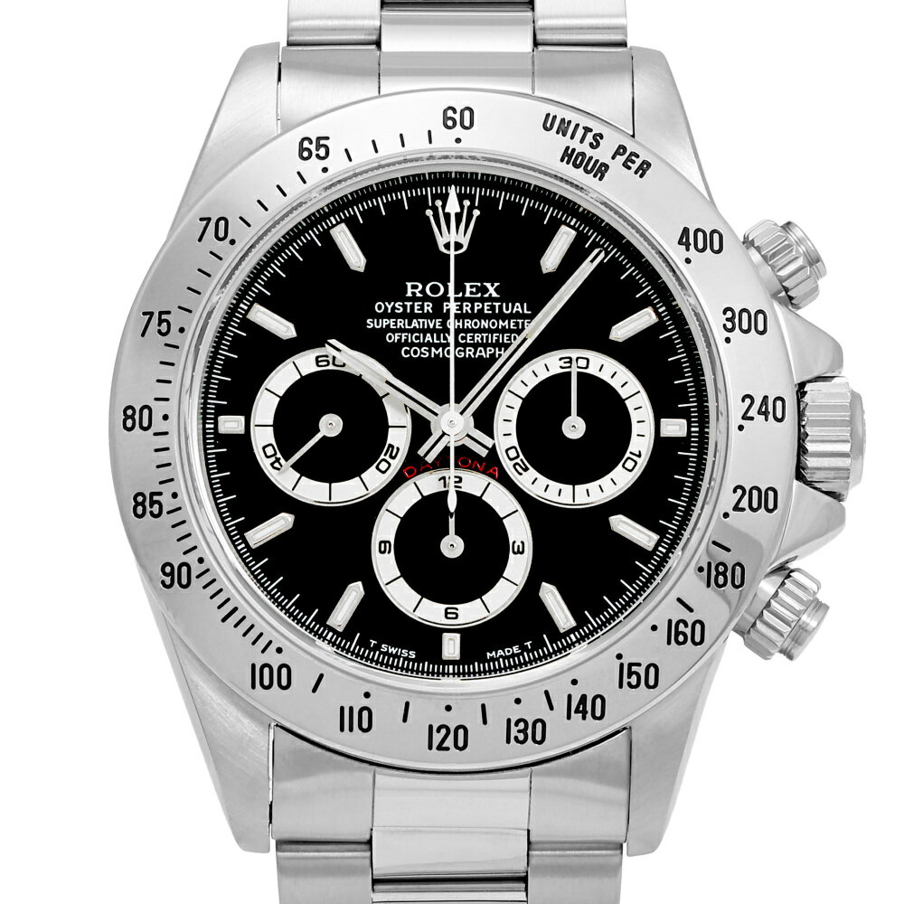 ロレックス ROLEX コスモグラフ デイトナ 16520 ブラック文字盤 中古 腕時計 メンズ