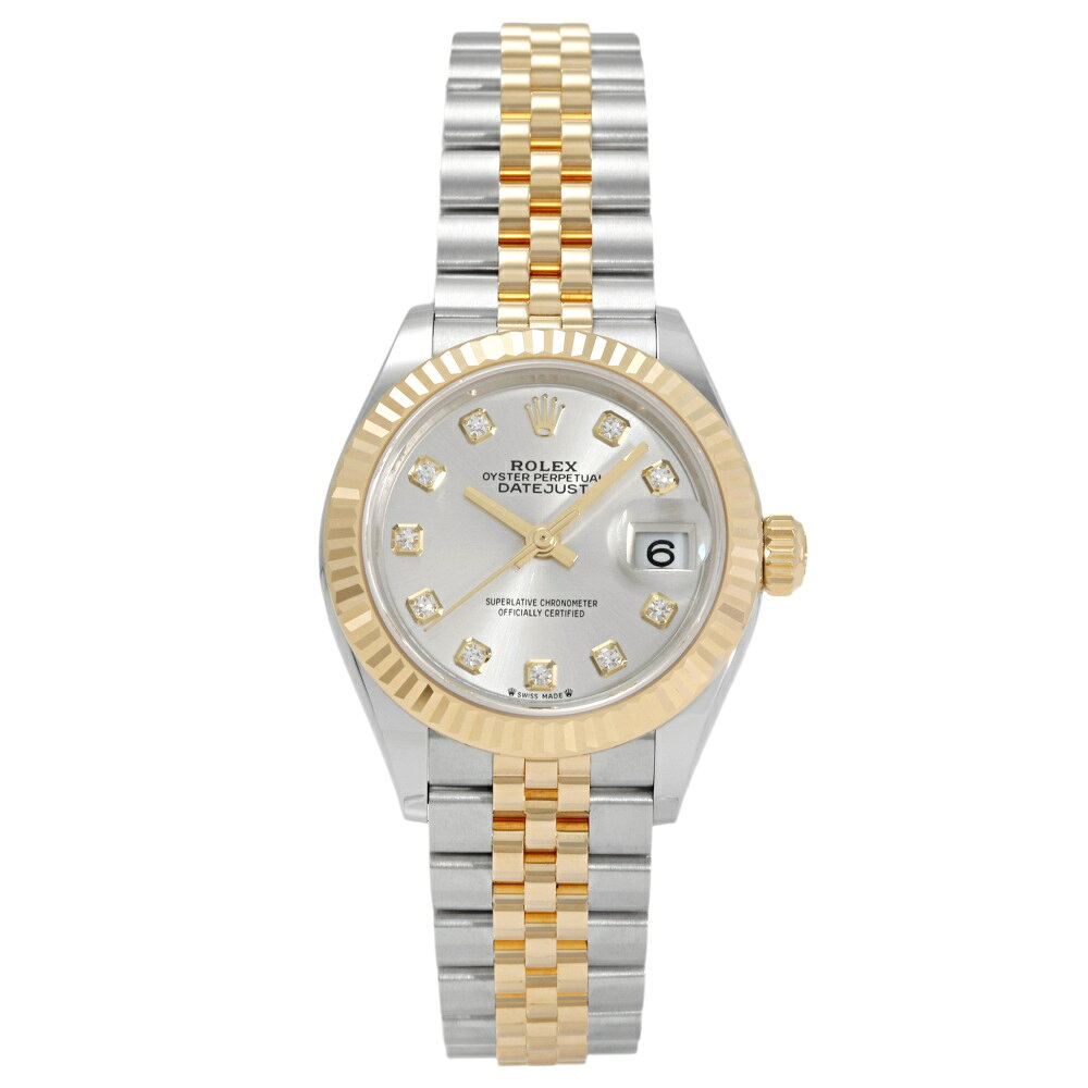 ロレックス ROLEX デイトジャスト 28 279173G シルバー...(2)