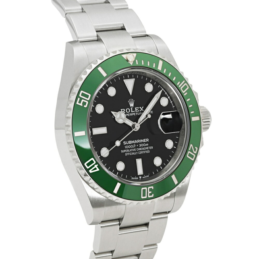 ロレックス ROLEX サブマリーナー デイト 126610LV ブラック/ドット文字盤 新品 腕時計 メンズ