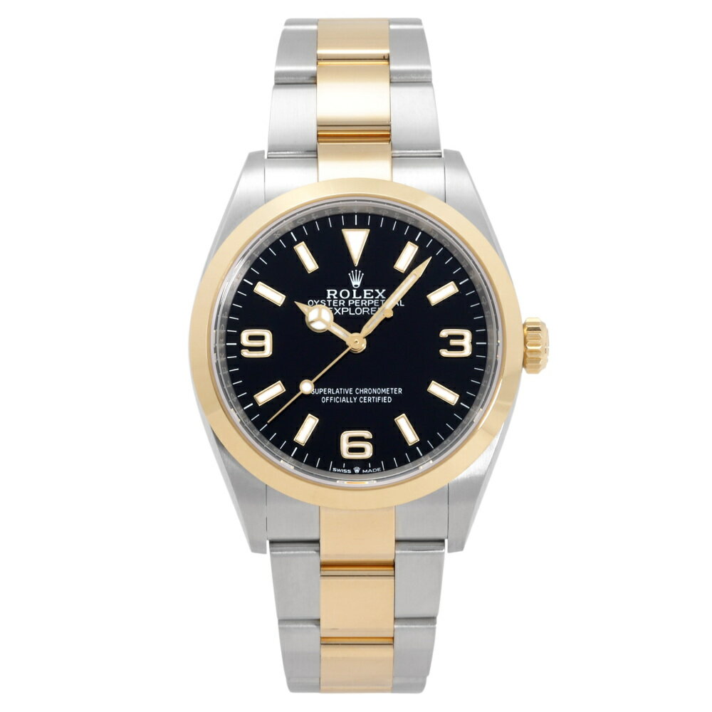 ロレックス ROLEX エクスプローラー 124273 ブラック文字盤 中古 腕時計 メンズ