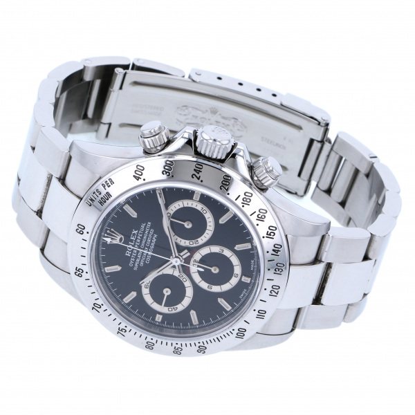 ロレックス ROLEX コスモグラフ デイトナ 16520 ブラック文字盤 中古 腕時計 メンズ