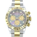 ロレックス ROLEX デイトナ 116523NG ブラック/シャンパン文字盤 中古 腕時計 メンズ