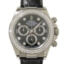 ロレックス ROLEX デイトナ 116589RBR ブラック文字盤 中古 腕時計 メンズ