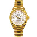 ロレックス ROLEX デイトジャスト 279178G シルバー文字盤 レディース 腕時計 【新品】