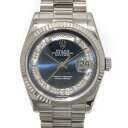 ロレックス ROLEX デイデイト 118239MG ブルーミリヤード文字盤 メンズ 腕時計 【中古】