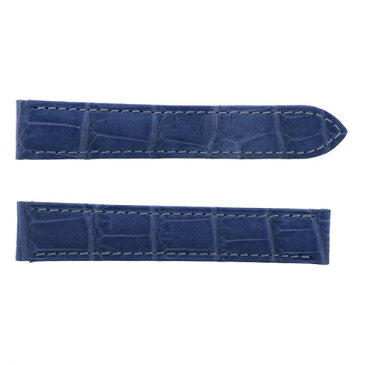 純正ストラップ STRAP カルティエ Dバックル用 青紫クロコ - レディース 替えベルト 【新品】