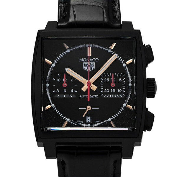 タグ・ホイヤー TAG HEUER モナコ クロノグラフ スペシャルエディション CBL2180.FC6497 ブラック文字盤 新品 腕時計 メンズ