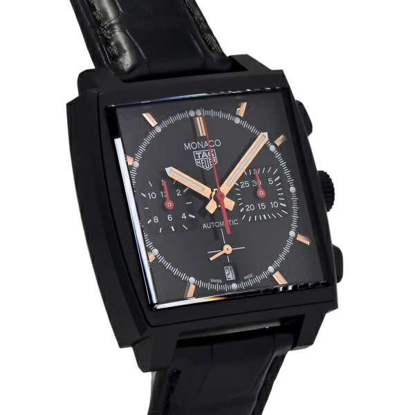 タグ・ホイヤー TAG HEUER モナコ クロノグラフ スペシャルエディション CBL2180.FC6497 ブラック文字盤 新品 腕時計 メンズ
