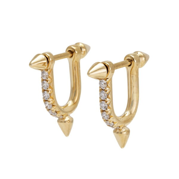 ティファニー タイタン ファレル・ウィリアムス スモール ピアス K18イエローゴールド 中古