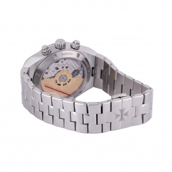 ヴァシュロン・コンスタンタン VACHERON CONSTANTIN オーヴァーシーズ クロノグラフ 5500V/110A-B481 ブラック/シルバー文字盤 中古 腕時計 メンズ