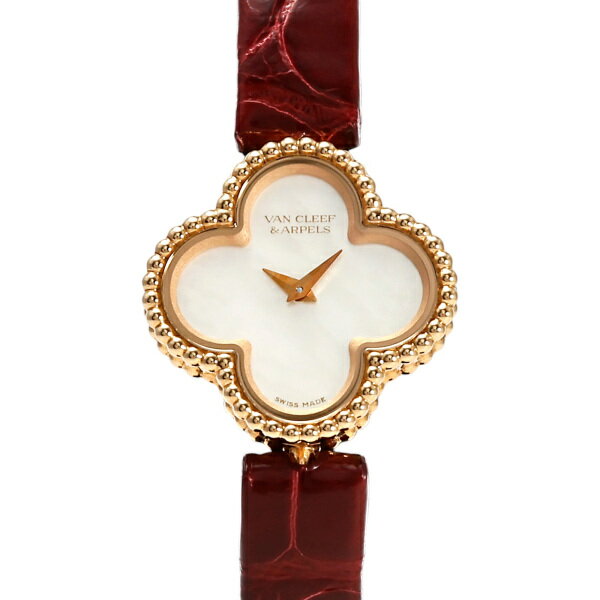 ヴァンクリーフ＆アーペル Van Cleef ＆ Arpels スウィートアルハンブラ ウォッチ VCARO8SF00 ホワイト文字盤 中古 腕時計 レディースのサムネイル