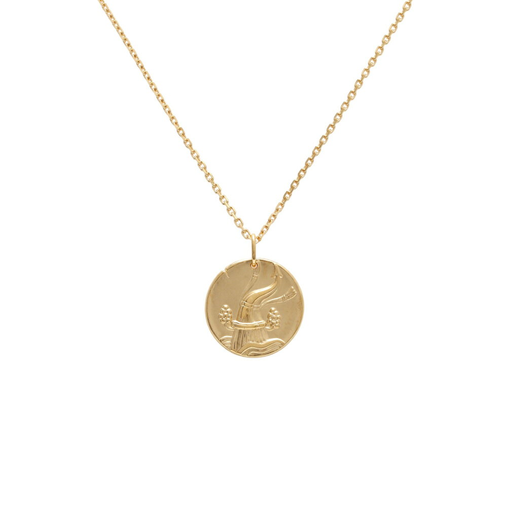 ヴァンクリーフ＆アーペル ゾディアック 水瓶座 K18イエローゴールド ネックレス 中古のサムネイル