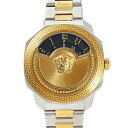 ヴェルサーチ 腕時計（メンズ） ヴェルサーチ Versace ディロス VEQU01423 ブラック/ゴールド文字盤 新品 腕時計 男女兼用