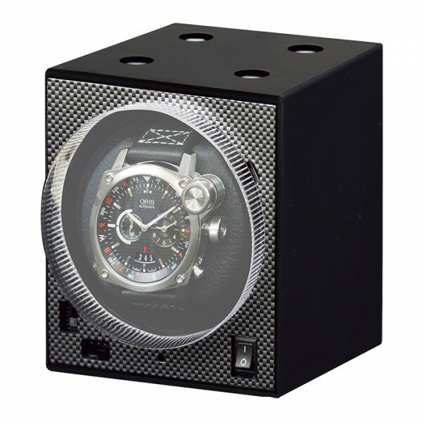 ウォッチワインダー WATCH WINDER カーボンデザイン 新品 ワインダー メンズ