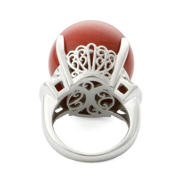 ユキザキセレクトジュエリー YUKIZAKI SELECT JEWELRY リング プラチナ サンゴ リング - レディース ジュエリー 【新品】