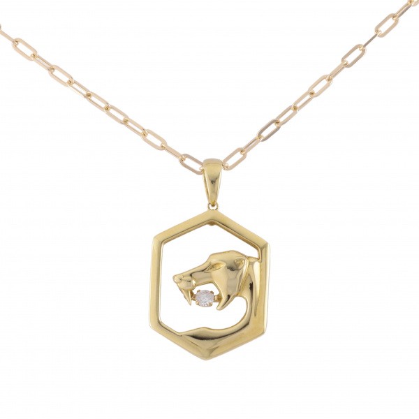 K18イエローゴールド ダイヤモンド ネックレス