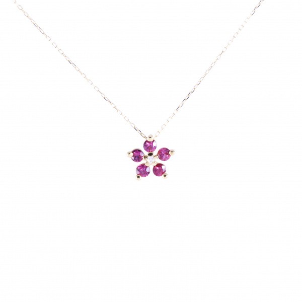 K18イエローゴールドルビーダイヤ...