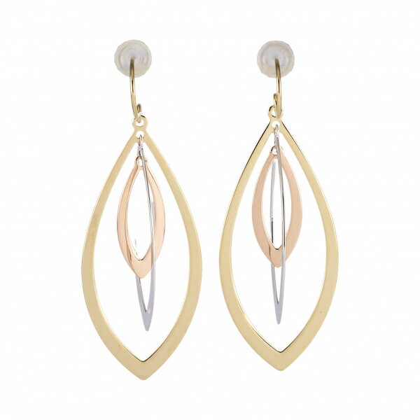 K18イエローゴールド K18ホワイトゴールド K18ピンクゴールド ピアス