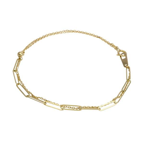 K18イエローゴールド チェーン ブレスレット