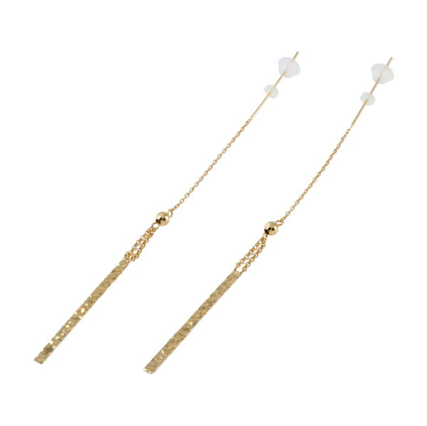 K18イエローゴールド ピアス