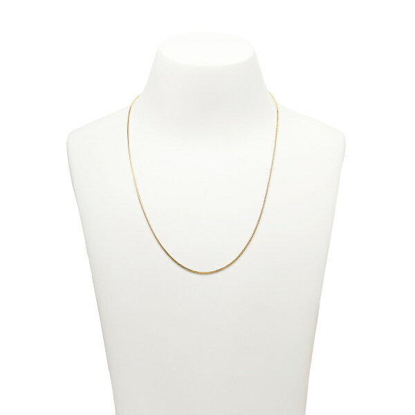 ジェムキャッスルゆきざきのK18イエローゴールド チェーン ネックレス｜アングル2