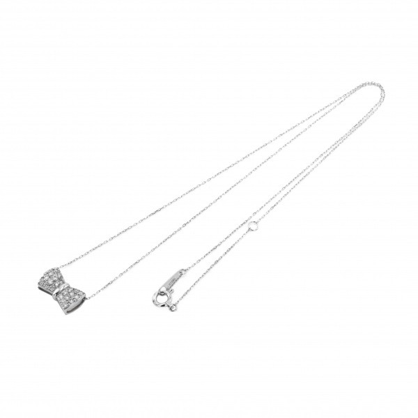 K18ホワイトゴールド ダイヤモンド ネックレス