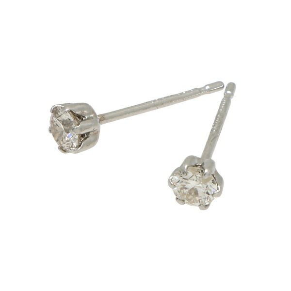 プラチナ900 ダイヤモンド ピアス