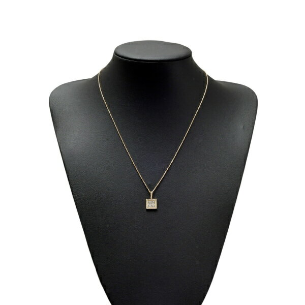 ジェムキャッスルゆきざきのK18イエローゴールド ダイヤモンド ネックレス｜アングル2