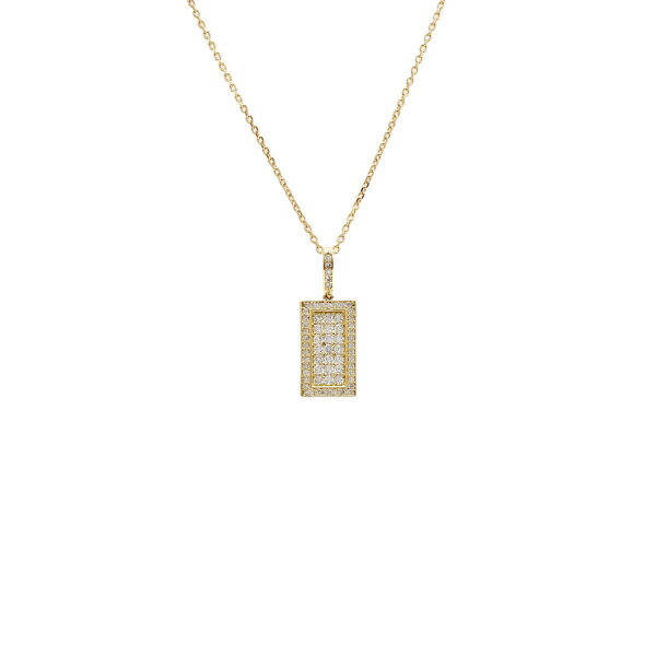 K18イエローゴールド ダイヤモンド ネックレス