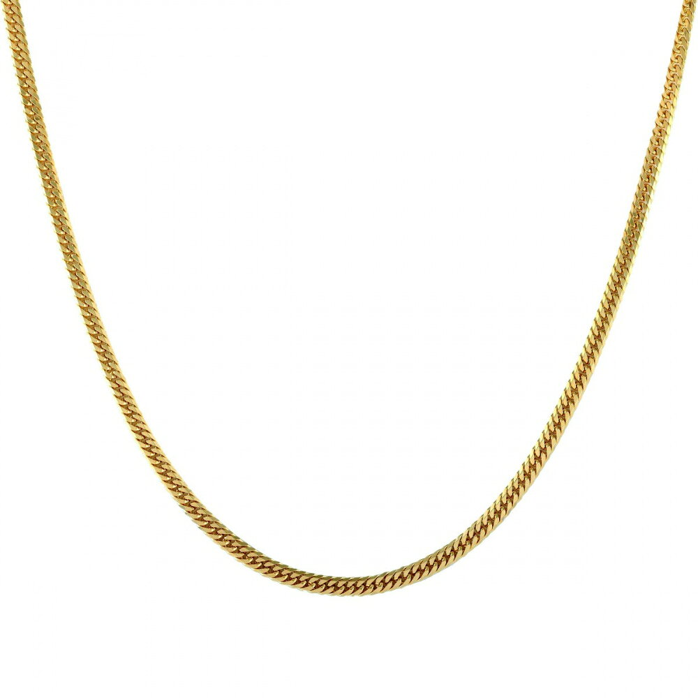 K18イエローゴールド 喜平 ネックレス ダブル6面 約50cm 約30.54g