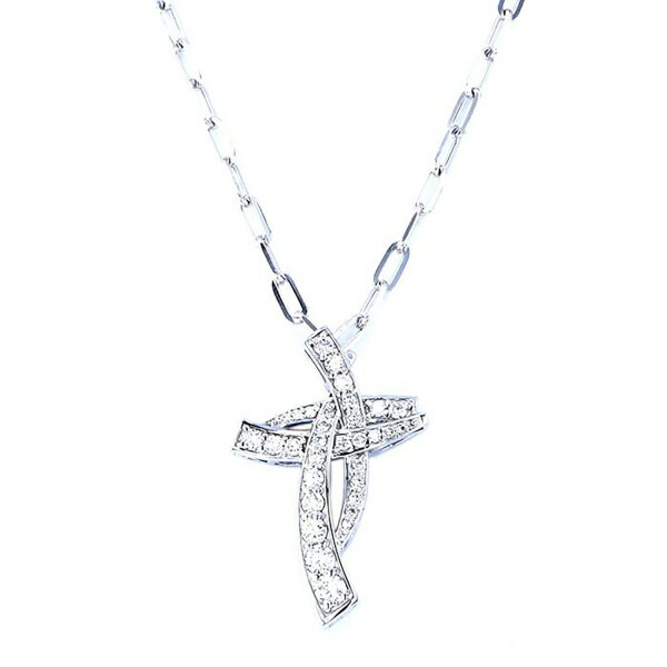 K18ホワイトゴールド ダイヤモンド LePetiteMain ネックレス