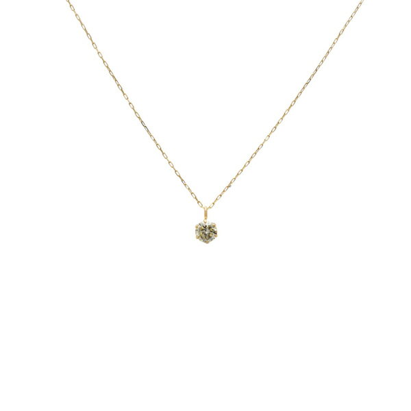 K18イエローゴールド ダイヤモンド ネックレス