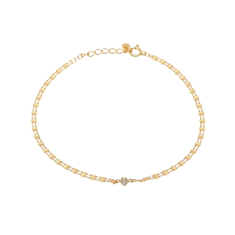 K18イエローゴールド ダイヤモンド ブレスレット