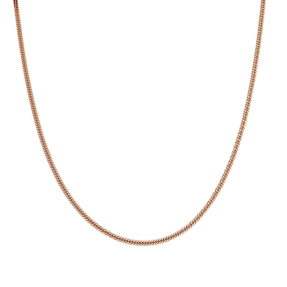 K18ピンクゴールド 喜平 ネックレス ダブル6面 約60cm 約10.31g