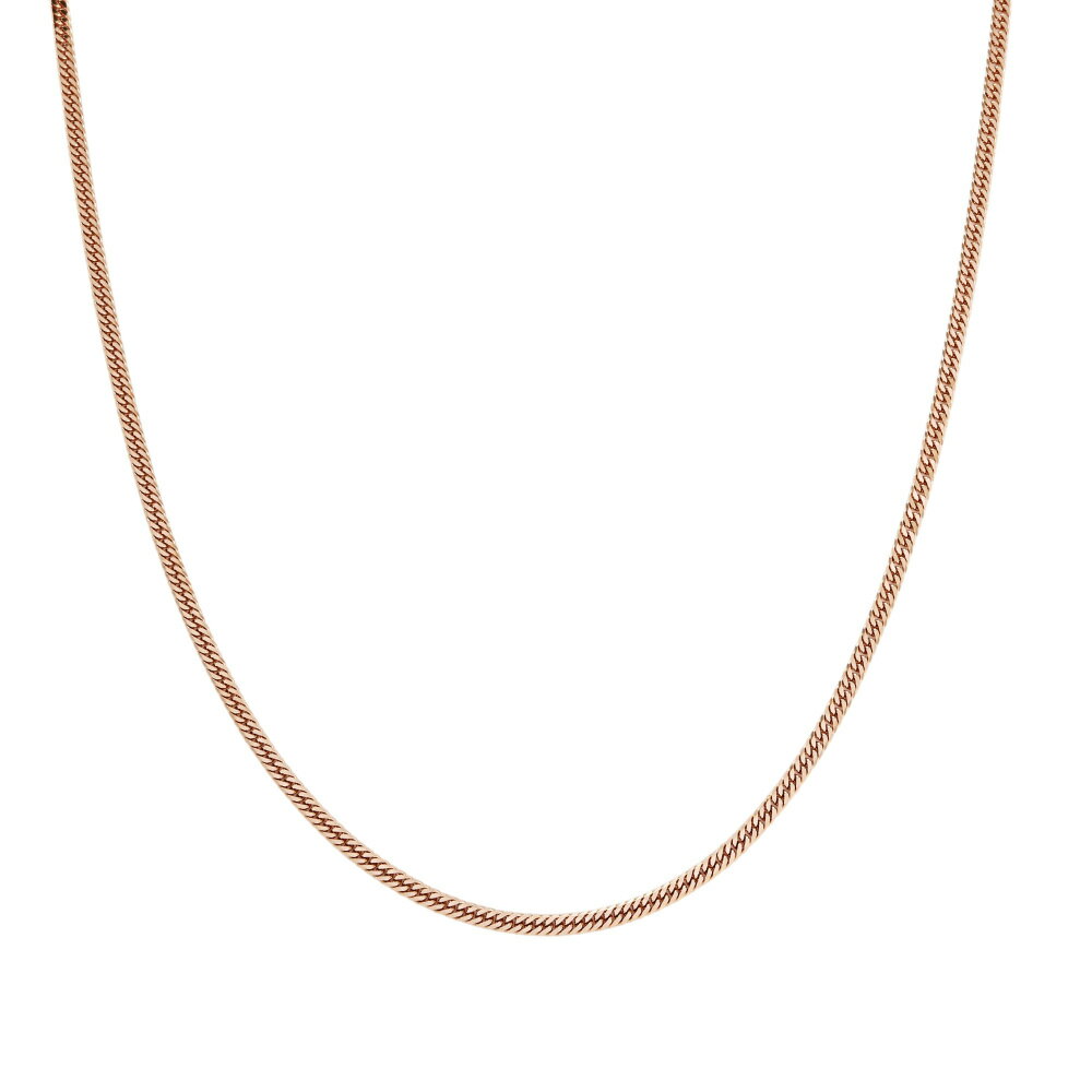 K18ピンクゴールド 喜平 ネックレス ダブル6面 約60cm 約10.31g