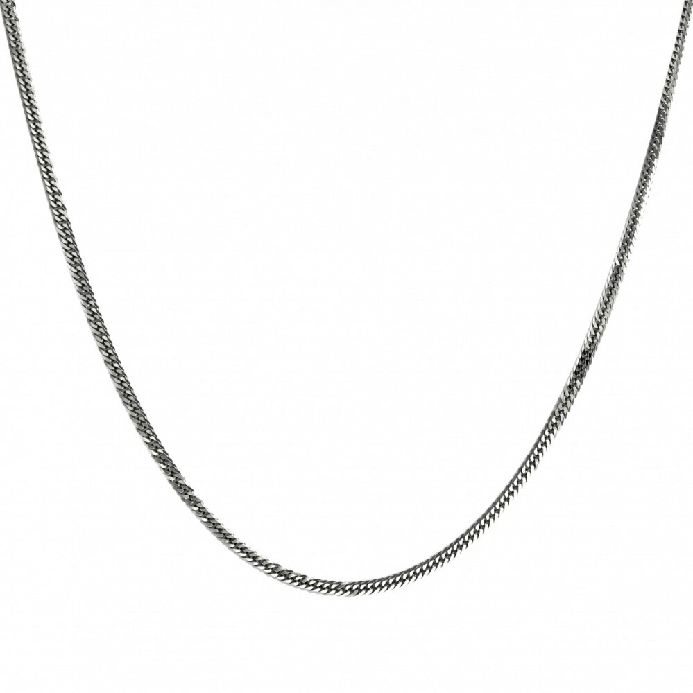 プラチナ850 喜平 ネックレス ダブル6面 約50cm 約20.36g