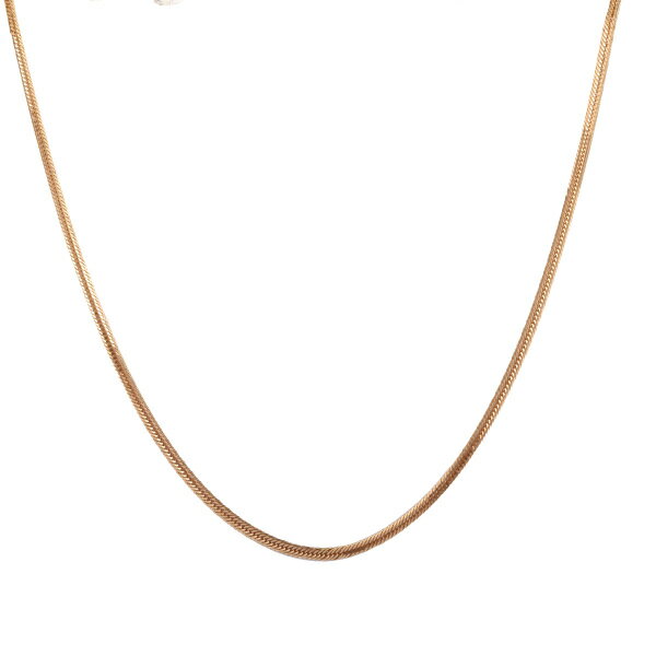 K18ピンクゴールド 喜平 ネックレス トリプル12面 約50cm 約12.49g