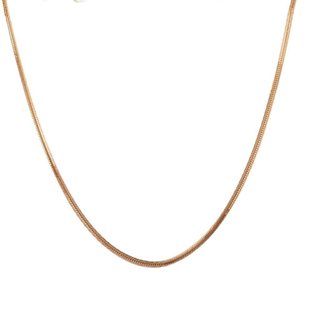 K18ピンクゴールド 喜平 ネックレス トリプル12面 約50cm 約12.48g