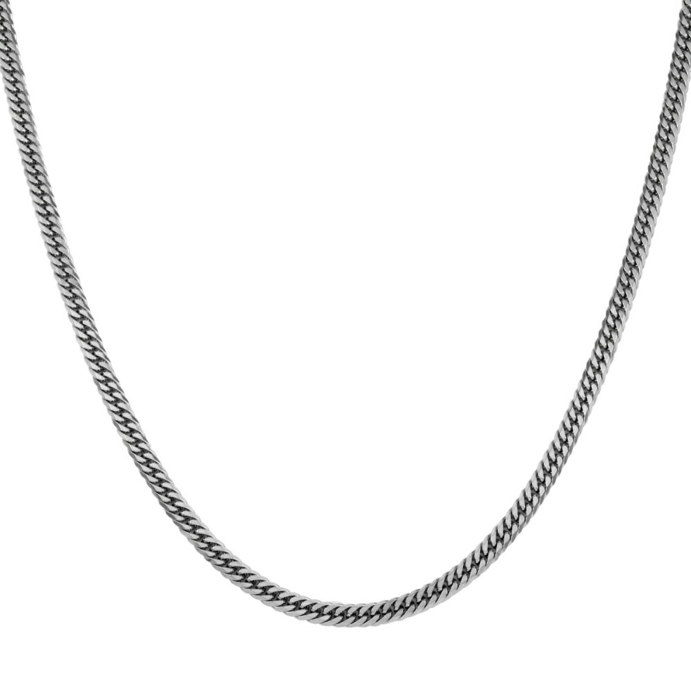 プラチナ850 喜平 ネックレス ダブル6面 約60cm 約50.26g