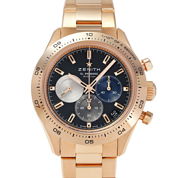 ゼニス ZENITH クロノマスター スポーツ 18.3101.3600/21.M3100 ブラック文字盤 新品 腕時計 メンズ