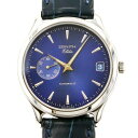 ゼニス ZENITH クラスエリート 90/01 004 ブルー文字盤 中古 腕時計 メンズ