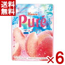 カンロ ピュレグミ なつももソーダ 52g×6入 (ポイント消化) (np) (賞味期限2026.2月末) (メール便全国送料無料)