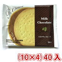 (本州一部送料無料)　前田製菓 チョコレートサンドビスケットリサーチ　(10×4)40入　(Y80)