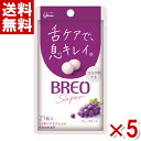 江崎グリコ ブレオ BREO SUPER グレープミント 17g×5入 (ポイント消化)(np-2) (賞味期限2025.12月末) (メール便全国送料無料)