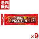 アサヒグループ食品 1本満足バー プロテインチョコ 39g×9本入 (ポイント消化) (np)(賞味期限2024.9月末) (メール便全国送料無料)