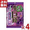 リボン 生巨峰 84g×4袋 (ぶどう 飴 キャンディ) (ポイント消化) (np) (賞味期限2026.2月末) (メール便全国送料無料)