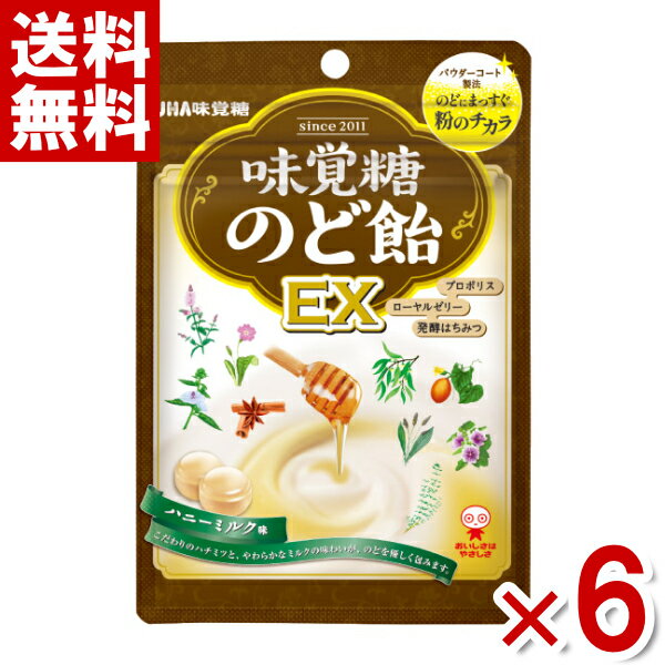 味覚糖 味覚糖のど飴EX 90g×6入 (ポイ