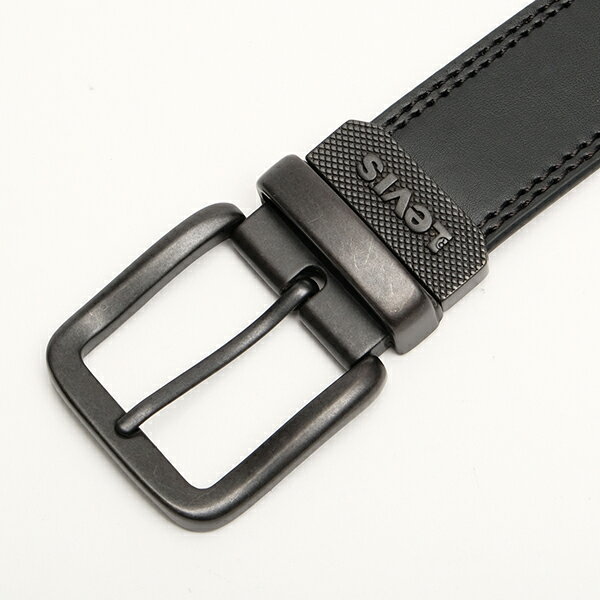 メンズベルト 人気ブランド Levi's リーバイス リバーシブル レザーベルト 40mm ブラック USA直輸入モデル ジーンズ デニム コーデ 11LV02KX 送料無料